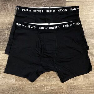 Pair of Thieves Black Boxer Briefs 2 pack